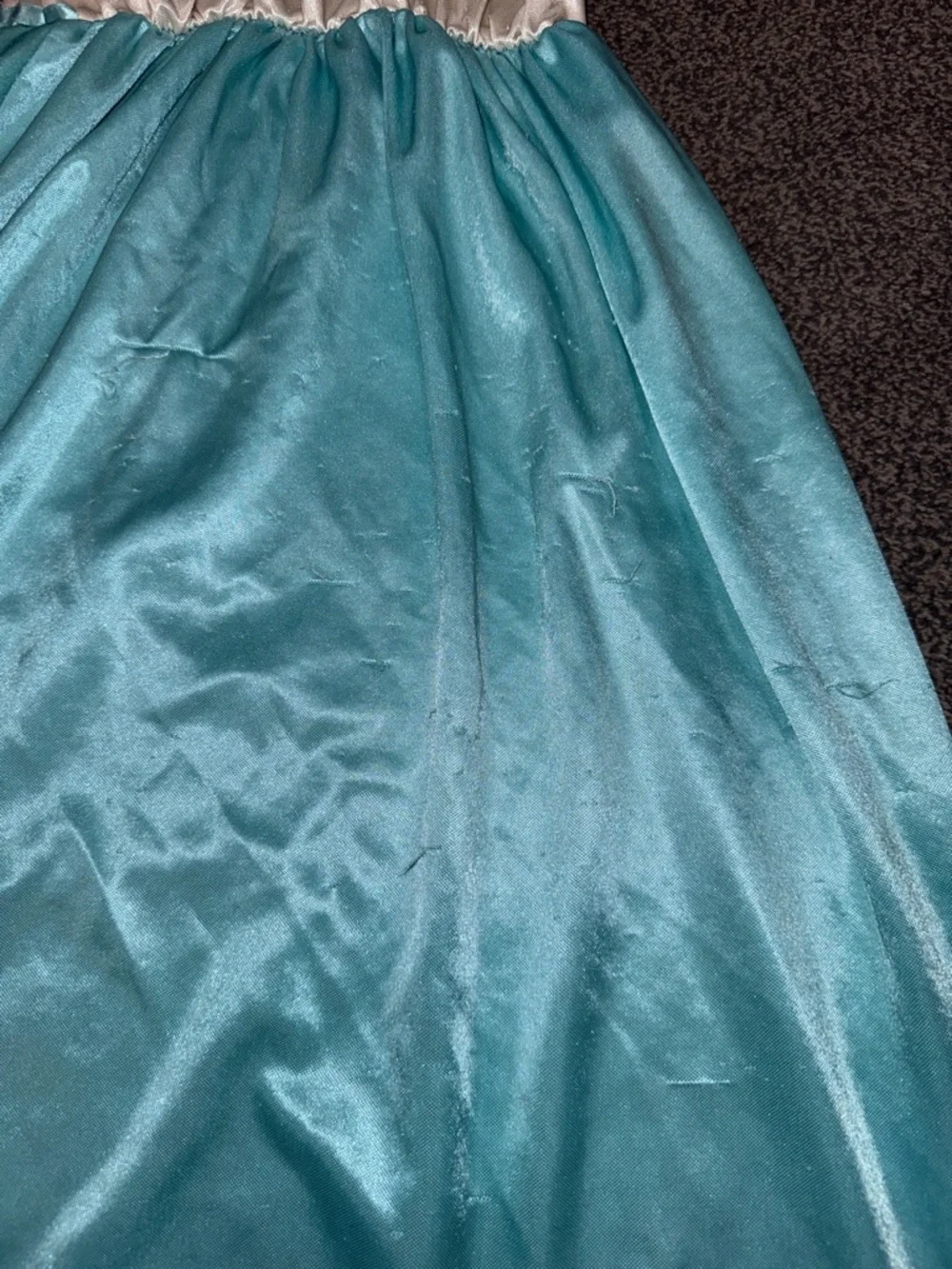 Disney Encanto Mirabel Nightgown Girls XS 4/5 Blue Character Sleep Dress - Picture 7 of 8